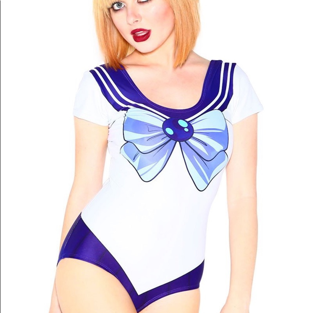 Living Dead Clothing Sailor Mercury bodysuit XL